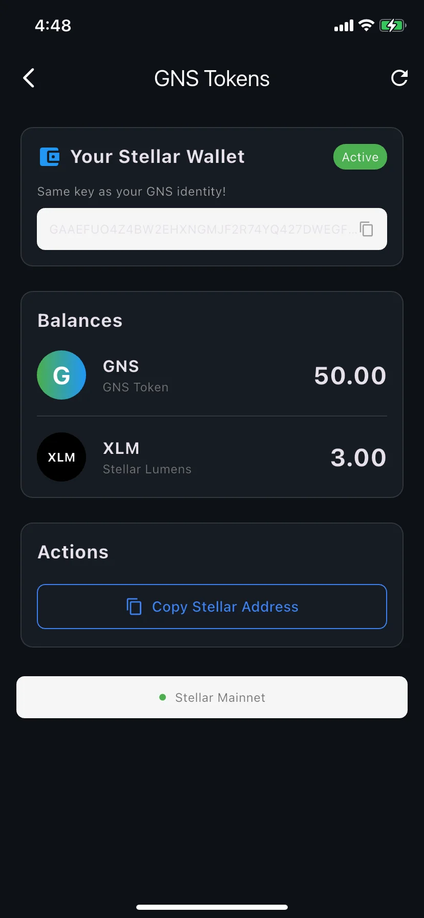 Stellar Wallet